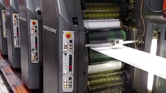 Impressora offset rotativa